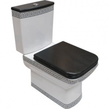 Унитаз-компакт Della Quattro Wood Версаче (черный) DE51109002411 Унитаз-компакт Della Quattro Wood Версаче (черный) DE51109002411