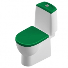 Унитаз-компакт Sanita Luxe Best Color Green BSTSLCC09130522