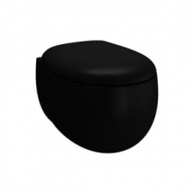 Унитаз подвесной черный, матовый Vitra Memoria 5884B483-0075 Унитаз подвесной черный, матовый Vitra Memoria 5884B483-0075