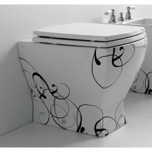 Унитаз приставной ArtCeram Jazz JZ03V 01.50 (JZV002 01;50) decor