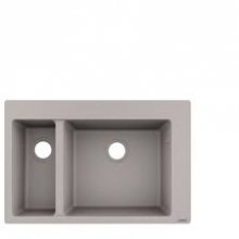 Мойка для кухни HANSGROHE S51 S510-F635 SILICATEC 43315380