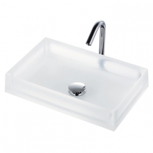 Раковина накладная прямоугольная TOTO Luminist/R MRZ710BCB1