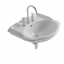 Раковина с одним отвестием под смеситель Globo Paestum PA006.BI*1 Раковина с одним отвестием под смеситель Globo Paestum PA006.BI*1