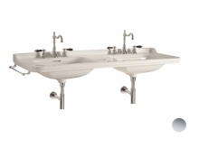 Раковина двойная Kerasan Waldorf 4143K1bi/cr*1 Раковина двойная Kerasan Waldorf 4143K1bi/cr*1