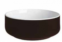 Раковина Artceram Cognac COL001 01 65 bianco/testa di moro