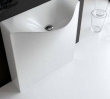 Раковина напольная Artceram Back OSL006 01 00 bi*0