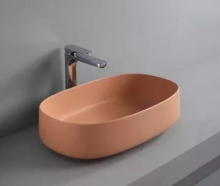 Раковина Artceram Cognac COL003 14 00 rosso corallo Раковина Artceram Cognac COL003 14 00 rosso corallo