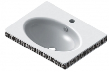 Раковина встраиваемая Sanita Luxe Next Greek NXT60SLWB11 Раковина встраиваемая Sanita Luxe Next Greek NXT60SLWB11