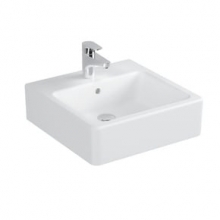 Раковина без отверстия под смеситель, с переливом, 50 см Vitra Nuovella 4077B003-0012 Раковина без отверстия под смеситель, с переливом, 50 см Vitra Nuovella 4077B003-0012