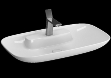 Раковина-чаша, прямоугольная, 85 см, белая Memoria 5882B403-0041