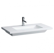 Раковина белая 90 см LAUFEN Living 8.1643.3.000.104.1 Раковина белая 90 см LAUFEN Living 8.1643.3.000.104.1