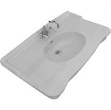 Раковина-консоль, 3 отверстия под смеситель, ArtCeram Hermitage EE13 3F (HEL004 01;00)