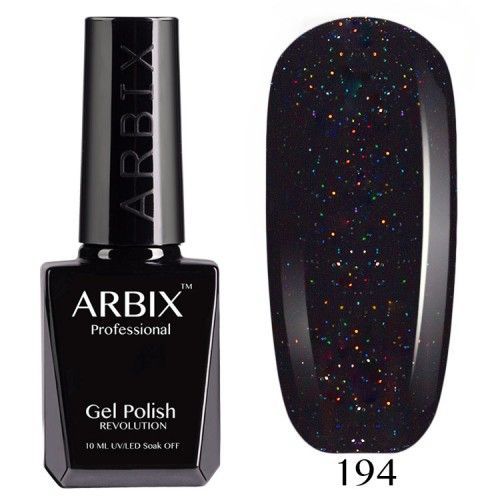 Гель лак  ARBIX № 194 Темная  галактика