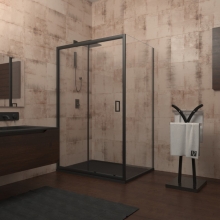 Душевой уголок Veconi Rovigo RV25B-10070PR-01-19C1 Душевой уголок Veconi Rovigo RV25B-10070PR-01-19C1