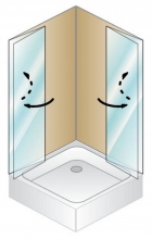 Душевой уголок Kolpa-San Terra flat TV/S 70+TSk 20+Terra TS OPEN 90 Душевой уголок Kolpa-San Terra flat TV/S 70+TSk 20+Terra TS OPEN 90