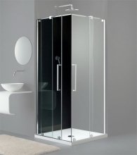 Дверь для душевого уголка раздвижная Provex S-Lite 0004 SK 05 GL L Дверь для душевого уголка раздвижная Provex S-Lite 0004 SK 05 GL L