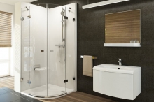 Душевой уголок Ravak Brilliant BSKK4-100 3U2AAA00Y1 Душевой уголок Ravak Brilliant BSKK4-100 3U2AAA00Y1