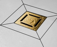 Душевой трап Berges Wasserhaus Platz Norma 150х150 09 20 59 Душевой трап Berges Wasserhaus Platz Norma 150х150 09 20 59