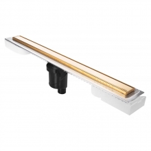 Душевой лоток Berges Wasserhaus B1 Keramik 900 (в пол) 092020 золото глянец Душевой лоток Berges Wasserhaus B1 Keramik 900 (в пол) 092020 золото глянец