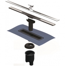 Душевой лоток Berges Wasserhaus Simpel 600 (в пол) 091011 хром глянец Душевой лоток Berges Wasserhaus Simpel 600 (в пол) 091011 хром глянец