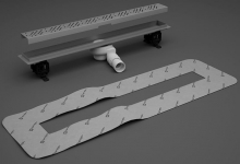 Линейный трап для душа Radaway RadаDrain 5L115A/5R115R Линейный трап для душа Radaway RadаDrain 5L115A/5R115R