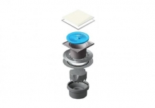 Точечный трап для душа Pestan Confluo Standard White Glass Vertical 13000098