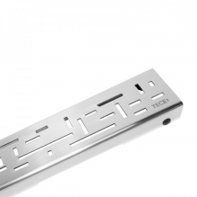 Накладная панель 100 см Tece ТЕСЕdrainline lines 601021 матовый хром Накладная панель 100 см Tece ТЕСЕdrainline lines 601021 матовый хром