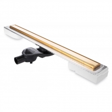 Душевой лоток Berges Wasserhaus B1 Keramik 900 (в стену) 092120 золото глянец Душевой лоток Berges Wasserhaus B1 Keramik 900 (в стену) 092120 золото глянец