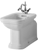 Биде напольное Kerasan Waldorf 4120K1bi/cr*1