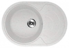 Кухонная мойка Whinstone Ронда 760 (B28) белая Кухонная мойка Whinstone Ронда 760 (B28) белая