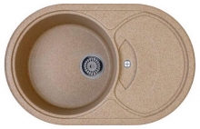 Кухонная мойка Whinstone ???Милан (B02) бежевая