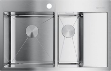 Мойка для кухни Omoikiri Akisame 78-2-IN-L 4973062 Мойка для кухни Omoikiri Akisame 78-2-IN-L 4973062