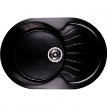 Мойка гранитная Ganzer 50x76 см (черный) GZ50076С Мойка гранитная Ganzer 50x76 см (черный) GZ50076С