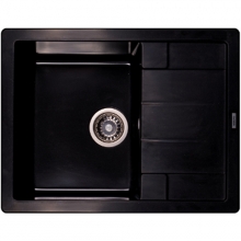 Мойка гранитная Ganzer 50x65 см (черный) GZ50065С Мойка гранитная Ganzer 50x65 см (черный) GZ50065С