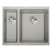Кухонная мойка Blanco Subline 340/160-U (чаша слева) 523551 Кухонная мойка Blanco Subline 340/160-U (чаша слева) 523551