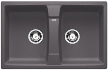 Мойка кухонная Blanco Lexa 8 Silgranit PuraDur (темная скала), 524961 Мойка кухонная Blanco Lexa 8 Silgranit PuraDur (темная скала), 524961