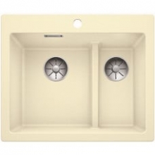 Мойка кухонная Blanco PLEON 6 Split Silgranit PuraDur (жасмин), 521694