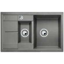Мойка кухонная Blanco Metra 6S Compact Silgranit PuraDur (алюметаллик), 513553