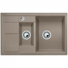 Мойка кухонная Blanco Metra 6S Compact Silgranit PuraDur (серый беж), 517353