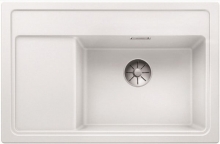 Мойка кухонная Blanco ZENAR XL 6 S Compact Silgranit PuraDur (белый), 523758