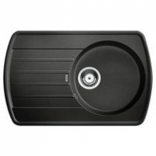 Мойка кухонная Blanco Rondoval 45 S Silgranit PuraDur (антрацит), 515772