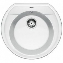 Мойка кухонная Blanco RONDOVAL 45 SILGRANIT PuraDur (белый), 515671
