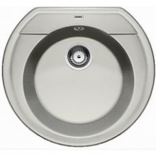 Мойка кухонная Blanco RONDOVAL 45 SILGRANIT PuraDur (жемчужный), 520604