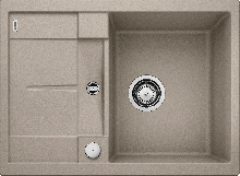 Мойка кухонная Blanco METRA 45S Compact SILGRANIT PuraDur (серый беж), 519580 Мойка кухонная Blanco METRA 45S Compact SILGRANIT PuraDur (серый беж), 519580