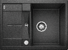 Мойка кухонная Blanco  METRA 45S Compact SILGRANIT PuraDur (антрацит), 519572 Мойка кухонная Blanco  METRA 45S Compact SILGRANIT PuraDur (антрацит), 519572