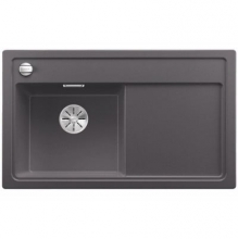 Мойка кухонная (чаша слева) Blanco ZENAR 45S SILGRANIT PuraDur (темная скала), 523805 Мойка кухонная (чаша слева) Blanco ZENAR 45S SILGRANIT PuraDur (темная скала), 523805