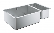 Кухонная мойка из нержавеющей стали, основная чаша слева, монтаж под столешницу, Grohe K700U 31575 SD0 (31575SD0) Кухонная мойка из нержавеющей стали, основная чаша слева, монтаж под столешницу, Grohe K700U 31575 SD0 (31575SD0)