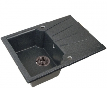 Кухонная мойка Акватон Монца черный 1A716132MC100 Кухонная мойка Акватон Монца черный 1A716132MC100