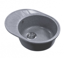 Кухонная мойка Акватон Чезана серый шелк 1A711232CS250 Кухонная мойка Акватон Чезана серый шелк 1A711232CS250