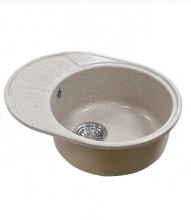 Кухонная мойка Акватон Чезана песочный 1A711232CS220 Кухонная мойка Акватон Чезана песочный 1A711232CS220